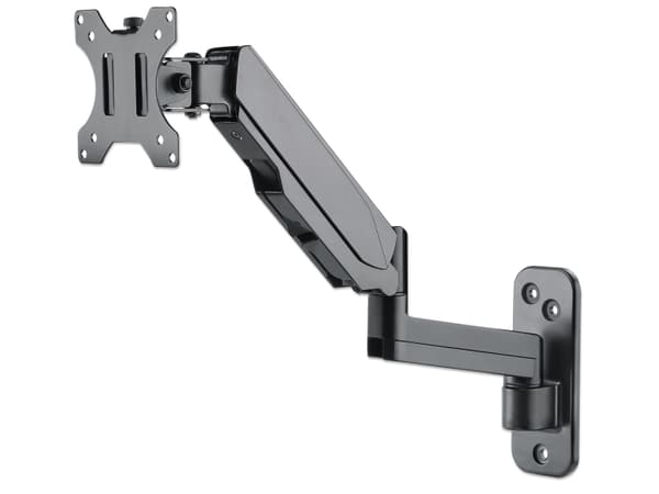 Manhattan 461610, 8 kg, 43,2 cm (17"), 81,3 cm (32"), 75 x 75 mm, 100 x 100 mm, Musta