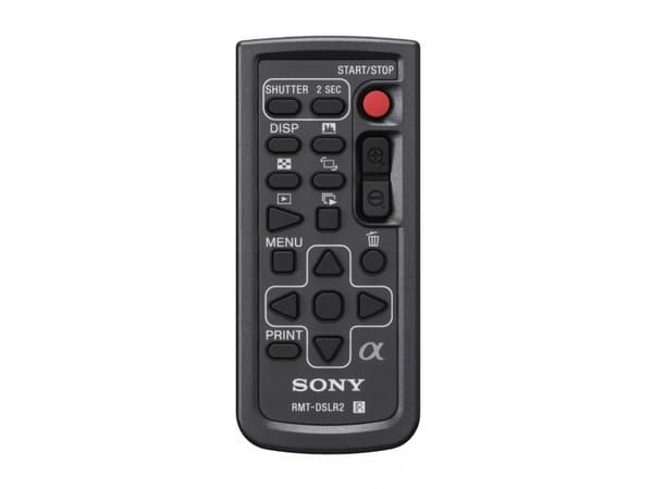 Sony RMT-DSLR2, Digitaalikamera, Uudelleenladattava, Musta