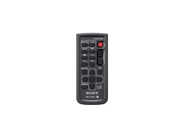 Sony RMT-DSLR2, Digitaalikamera, Uudelleenladattava, Musta