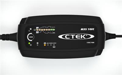 Ctek MXS 10EC, 12 V, 10 A, 220 - 240 V, 50 - 60 hz, Laddning, Ja, IP64