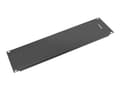 Pikkukuva 1 / 5: Lanberg AK-1404-B, Tyhjä paneeli, Musta, 3U, 482,6 mm, 8 mm, 133,3 mm