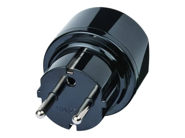 brennenstuhl Travel Adapter - Strømkoblingsadapter - svart