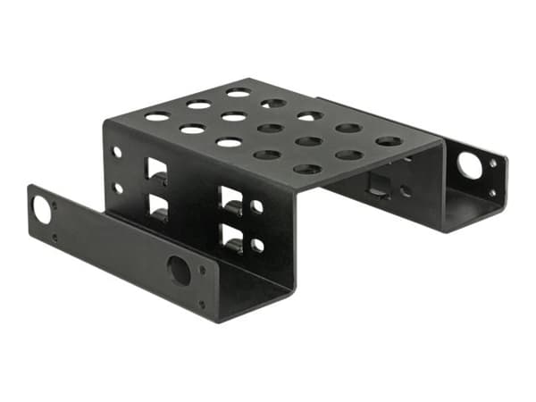 Delock - Uttagbar harddiskramme - 5,25" til 2 x 2,5" - svart