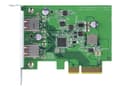 Pikkukuva 5 / 5: QNAP QXP-10G2U3A - USB-sovitin - PCIe 2.0 x2 lavprofil - USB 3.2 Gen 2 x 2 - QNAP TS-1232, 1253, 1277, 253, 453, 473, 677, 853, 877, 977, TVS-2472, 4