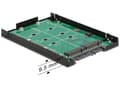 Miniatyrbilde 4 av 5: Delock Converter 22 pin > M.2 NGFF - Diskkontroller - SATA 6Gb/s - RAID RAID 0, 1, JBOD - SATA 6Gb/s