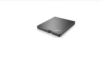 Lenovo ThinkPad UltraSlim USB DVD Burner - Levyke - DVD±RW (±R DL) / DVD-RAM - SuperSpeed USB 3.0 - ekstern - CRU