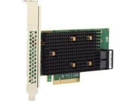 Broadcom HBA 9500-8i, PlayStation Network, SAS, Full høyde/lav profil, Sort, Grå, 5000000 timer, Australia/New Zealand (AS/NZS CISPR 22), Canada ICES