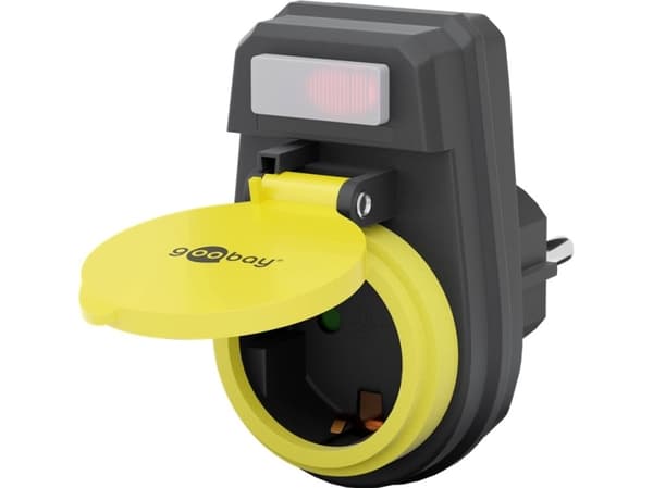 Goobay 41266, Tyyppi F, Tyyppi F, 250 V, 16 A, Musta, 3680 W