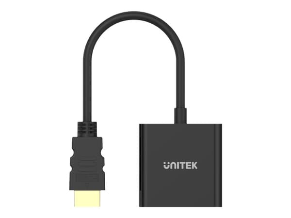 Unitek Y-6333 - Videotransformator - HDMI - VGA