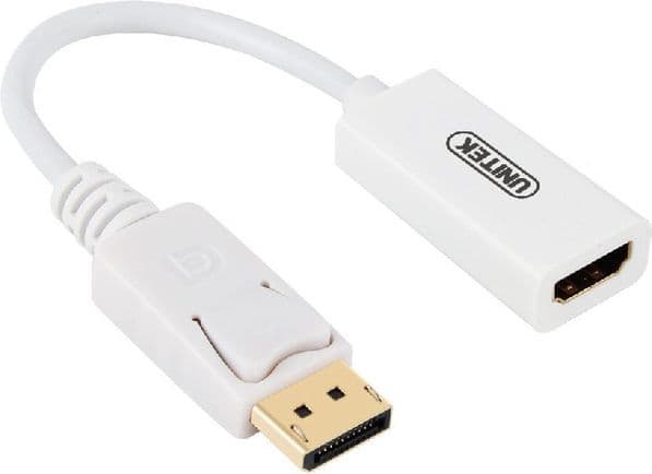 Unitek Y-6332 - Videokort - DisplayPort hane till HDMI hona - stöd för 4K