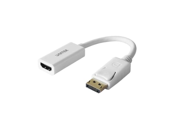 Unitek Y-6332 - Videokort - DisplayPort hane till HDMI hona - stöd för 4K