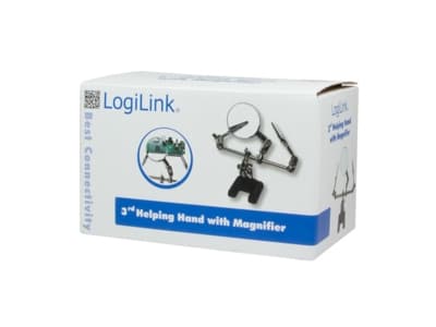 LogiLink WZ0034, 125 mm, 73 mm, 80 mm, 35 g, Sort, Rustfritt stål, Glass, Stål