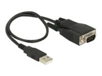 Delock - Seriell adapter - USB-type A (hann) til DB-9 (hann) - 35 cm