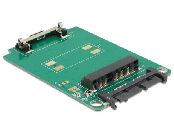 DeLOCK Converter Micro SATA 16 Pins > mSATA full størrelse - Lagringskontroll - mSATA - SATA 3Gb/s - SATA 3Gb/s