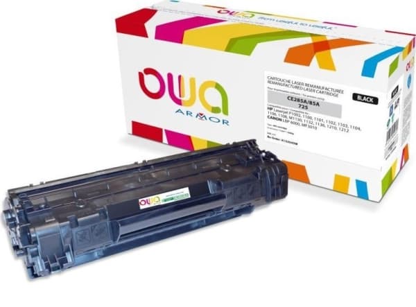 OWA - Sort - kompatibel - Genprodusent - tonerpatron (alternativ til: HP 85A) - for Canon i-SENSYS LBP6020, LBP6030; HP LaserJet Pro M1132, M1136, P1