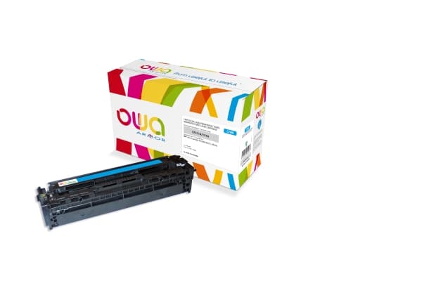 OWA - Cyan - kompatibel - gjenfabrikert - tonerpatron (alternativ for: HP 131A) - for HP LaserJet Pro 200 M251n, 200 M251nw, 200 M276nw, MFP M276n, M