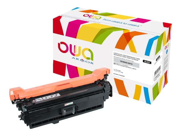 OWA - Svart - kompatibel - tonerpatron (alternativ for: HP CE400A) - for HP Color LaserJet Enterprise MFP M575; LaserJet Enterprise Flow MFP M575