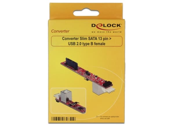Delock - Lagringskontroller - SATA 3Gb/s - USB 2.0