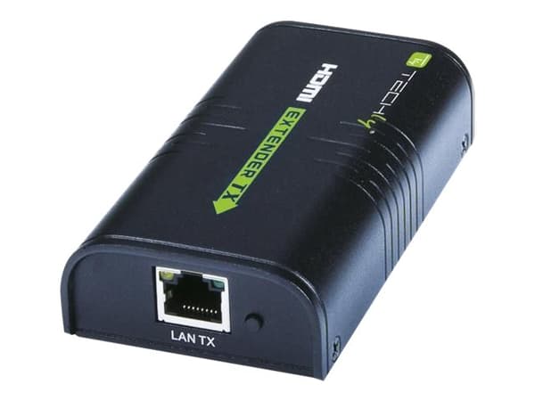 Techly IDATA EXTIP-373R, HDMI, HDMI, 1920 x 1080 piksler, sortering, 120 m, 36 bit