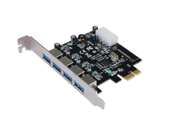 Longshine LCS-6380-4 - USB-adapter - PCIe 2.0 - USB 3.0 x 4