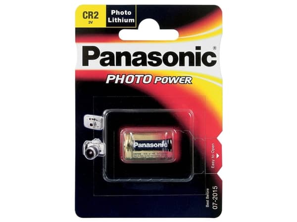 Panasonic CR-2L/1BP - Batteri CR2 - Li - 850 mAh