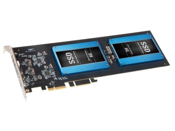 Sonnet FUS-SSD-2RAID-E, SATA, PCI Express x4, 0, 1, JBOD, ASMedia 3142, ASMedia 1352R, RoHS