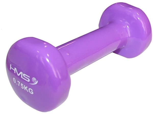 HMS Vinyl Hantel 0.75kg Violett (17023)