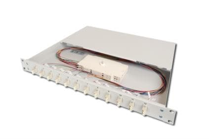 DIGITUS DN-96331/9 - Spleiseboks for fiberoptikk - 1U - 19"