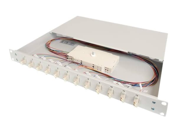 DIGITUS DN-96331/9 - Spleiseboks for fiberoptikk - 1U - 19"