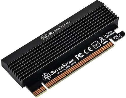 SilverStone ECM23 - Lagringskontroller - M.2-kort - PCIe x4