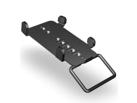 SpacePole MultiGrip - Monteringskomponent (monteringsplate med håndtak) - for salgspunktterminal - svart - stativmonterbar - for PAX A920