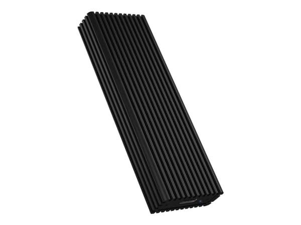 ICY BOX IB-1916M-C32 - Drevkabinett - M.2 - M.2 NVMe Card / PCIe 3.0 (NVMe) - USB-C - svart