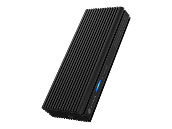 ICY BOX IB-1916M-C32 - Drevkabinett - M.2 - M.2 NVMe Card / PCIe 3.0 (NVMe) - USB-C - svart Sort