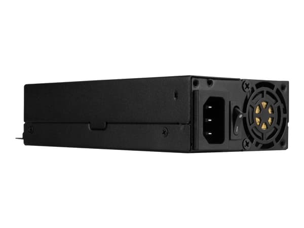 SilverStone FX500 - Strømforsyning (intern) - ATX12V / Flex ATX - 80 PLUS Gold - AC 90-264 V - 500 watt - aktiv PFC - svart