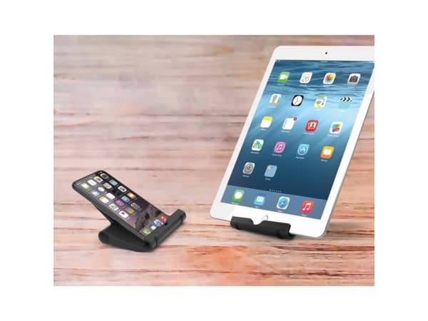 Reflecta 23234, E-Bok leser, Mobiltelefon/smarttelefon, Plate / UMPC, Passiv holder, Bord, Sort