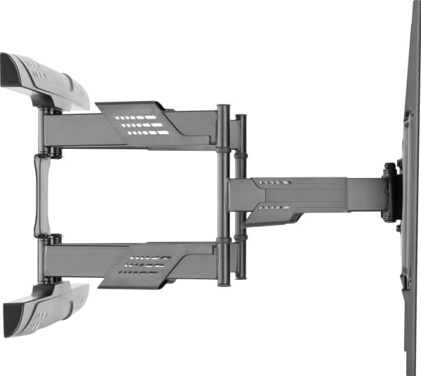 SpeaKa Professional SP-9067772, 200 x 200 mm, 400 x 400 mm, -15 - 7°, -60 - 60°, Stål, Svart