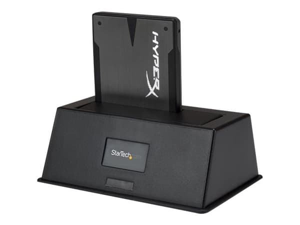 StarTech.com USB 3.0 SATA III Docking Station SSD / HDD with UASP - External Hot-Swap Dock w/ support for 2.5"/3.5" drives (SDOCKU33BV) - Diskkontrol