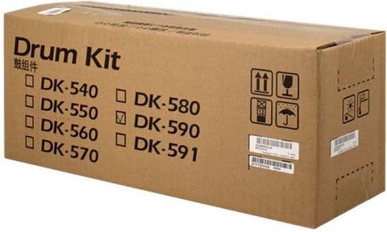 Kyocera DK 590 - Original - trommelsett - for Kyocera FS-C2026, FS-C2126