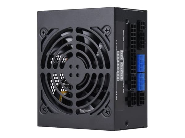 SilverStone SFX Series SX650-G - V1.1 - ulkoasusynkronointi (sisäinen) - ATX12V 2.4/ SFX12V - 80 PLUS Gold - AC 100-240 V - 650 Watt - aktiivinen PFC musta