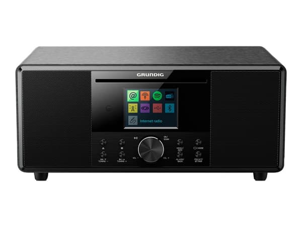 Grundig DTR 7000 - Ljudsystem - 32 Watt (Total) - svart