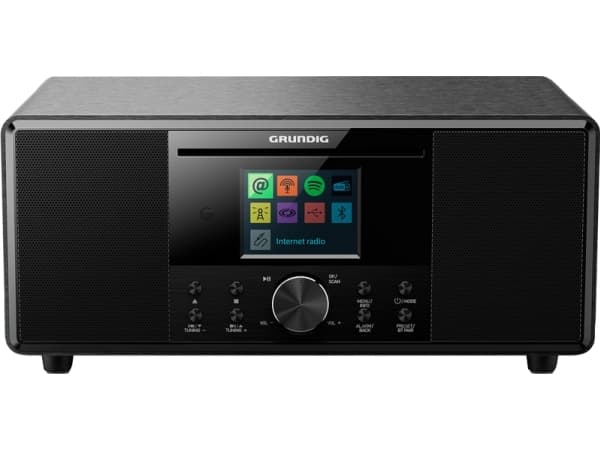 Grundig DTR 7000 - Ljudsystem - 32 Watt (Total) - svart