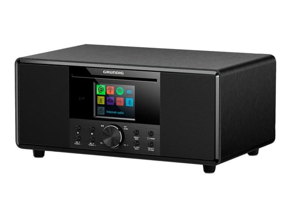 Grundig DTR 7000 BT DAB WEB, Musta, Kannettava CD-soitin