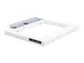 Miniatyrbild 1 av 5: SilverStone Treasure TS08 - Adapter för lagringsfack - 2.5" - 5,25-tums Slim Line till 2,5-tums - vit