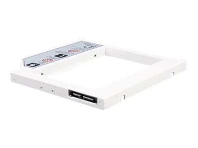 SilverStone Treasure TS08 - Adapter för lagringsfack - 2.5" - 5,25-tums Slim Line till 2,5-tums - vit