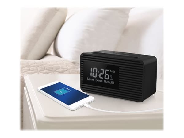 Panasonic-RC-D8 - Klokkeradio - svart