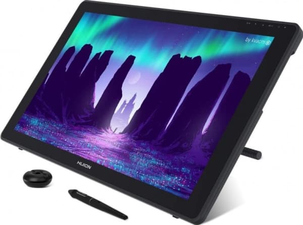 HUION Kamvas 22 Koblet med ledninger (ikke trådløs), 476,64 x 268,11 mm, USB, 1 cm, Penn, 0,3 mm