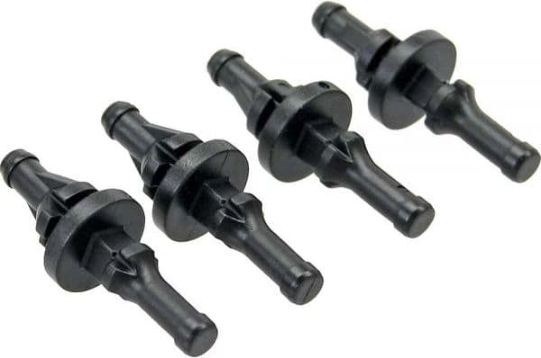 InLine 4043718111954, Passende, Gummi, Sort, 12 cm, 100 stykker