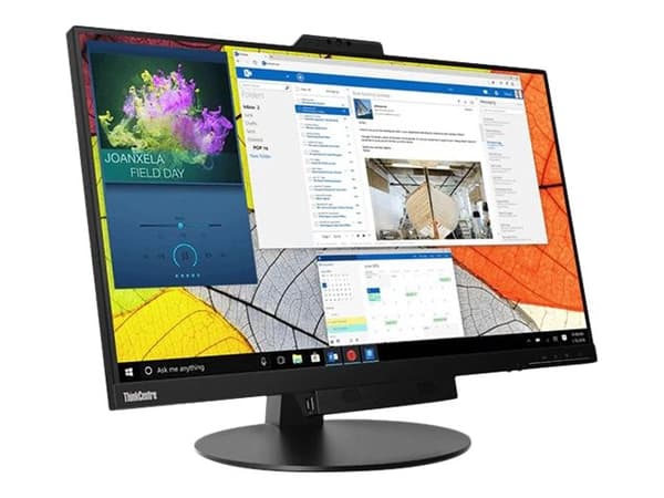 Lenovo ThinkCentre Tiny-in-One 27 - LED-skjerm - 27" - 2560 x 1440 @ 60 Hz - 350 cd/m² - 1000:1 - 4 ms - HDMI, DisplayPort - høyttalere - svart - for