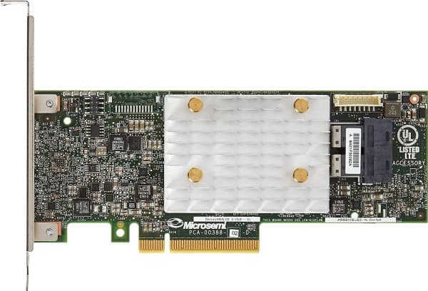 Microsemi SmartRAID 3152-8i, SAS, Serial ATA III, PCI Express x8, 0, 1, 1 ADM, 5, 6, 10, 50, 60, 12 Gbit/s, MD2, 2048 MB