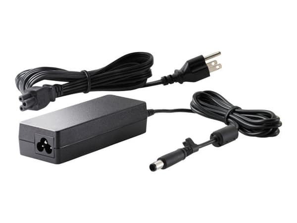 HP 65W Smart AC, Kannettava tietokone, Sisätila, 100-240 V, 50/60 Hz, 65 W, AC–DC musta